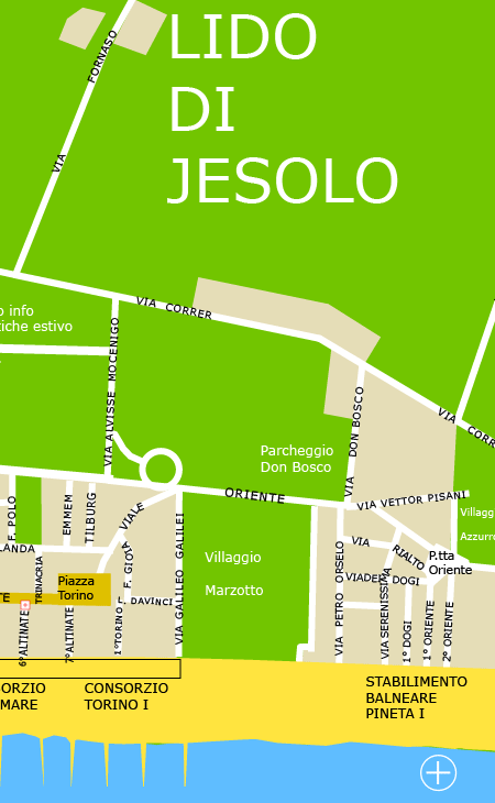 Harta Jesolo